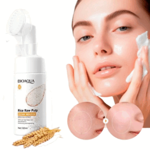 Espuma facial limpiadora extracto de Arroz